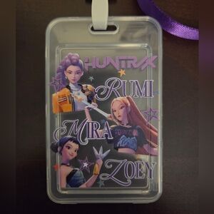 K Pop Demon Hunters ID Badge/Card Holder